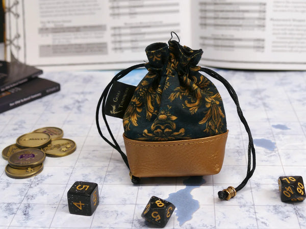 Golden Regency Mini Dice Bags (2 sizes)