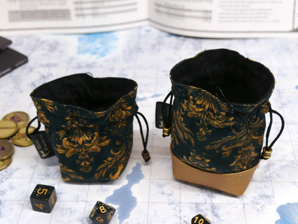 Golden Regency Mini Dice Bags (2 sizes)