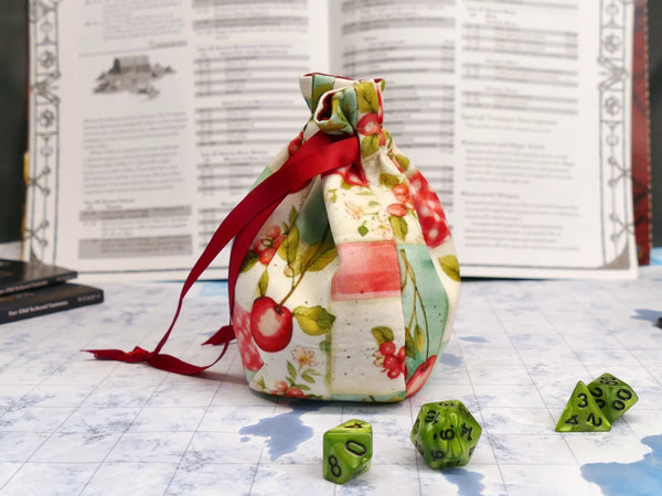 Small Cherry Dice Bag