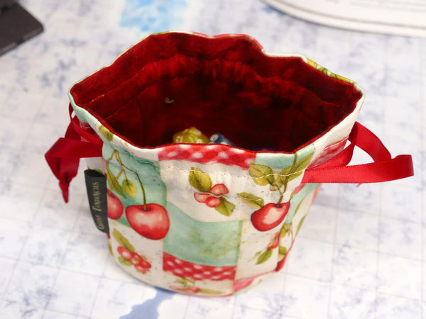 Small Cherry Dice Bag