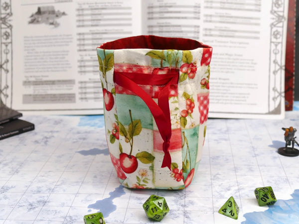 Small Cherry Dice Bag