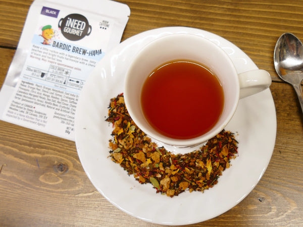 Bardic Brew-haha Gourmet Black Tea: Peach & Orange Loose Leaf Blend