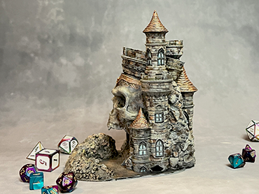 Skull Citadel Tiny Tower - Hand Painted – Geeky Tendencies