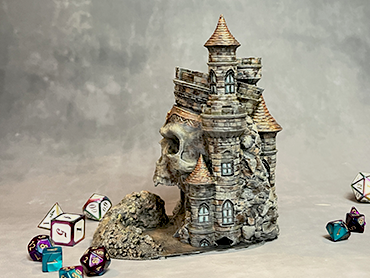 Skull Citadel Tiny Tower - Hand Painted