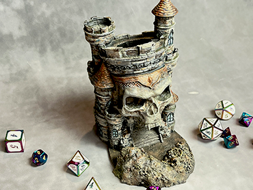 Skull Citadel Tiny Tower - Hand Painted