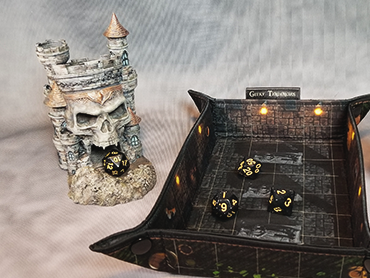 Skull Citadel Tiny Tower - Hand Painted