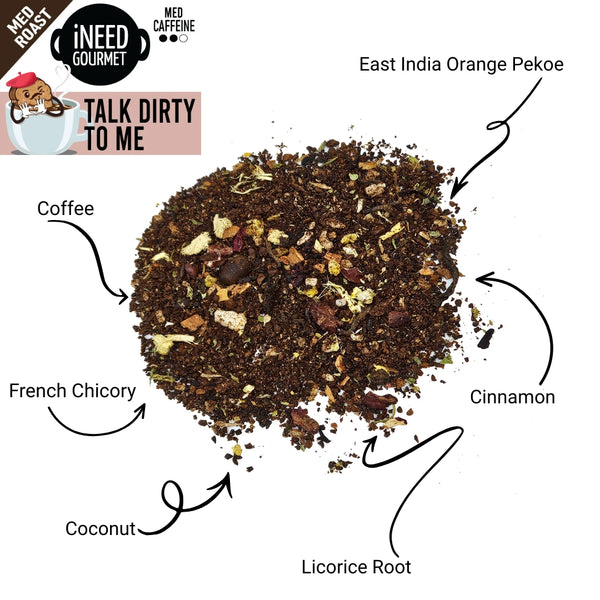 Gourmet Coffee & Tea Blend: Talk Dirty To Me - French Toast Black Tea Loose Leaf Blend