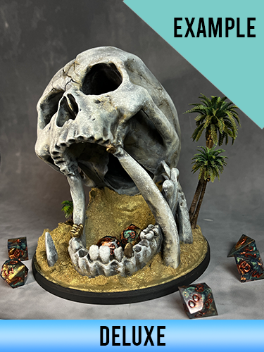 Desert's Kiss (Skull) Tower - Custom Painted