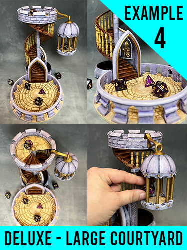 Staircase Tower -  Custom Painted