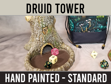 Druid Tree Tower - Custom Hand Painted - Standard