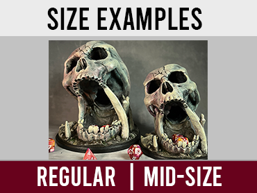 Desert's Kiss (Skull) Tower - Custom Painted