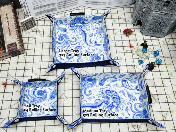 Black Rainbow Dragon Dice Trays