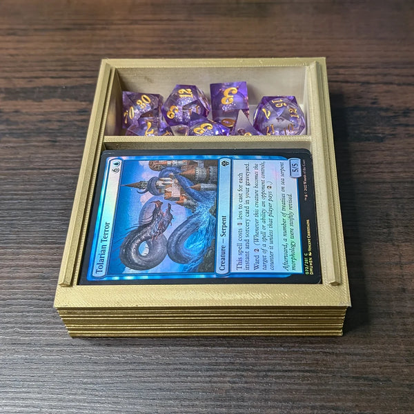 Secret Tome Book Box – Hidden Storage for Cards, Dice & More - Whimsical Magical Fantasy Decor