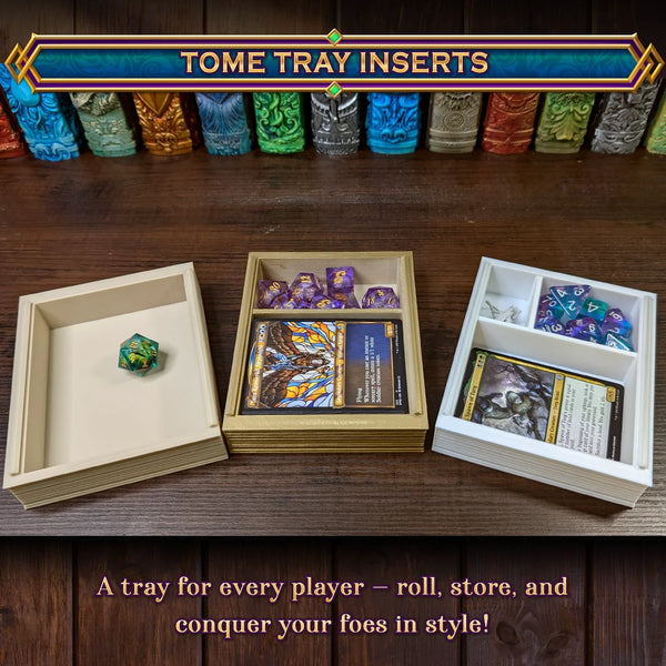 Secret Tome Book Box – Hidden Storage for Cards, Dice & More - Whimsical Magical Fantasy Decor