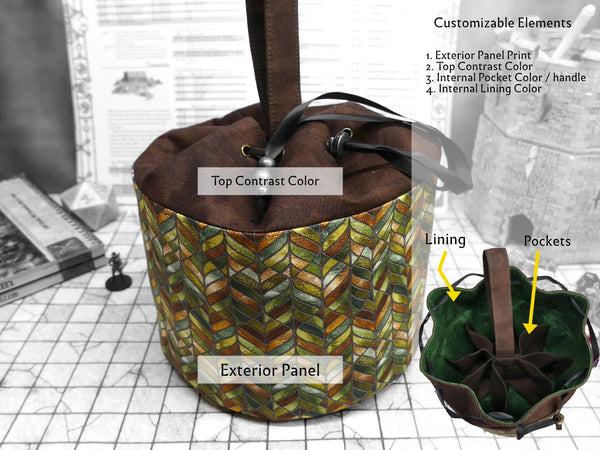 Custom Dice Goblin's Bag of Hoarding - XL Dice Bag