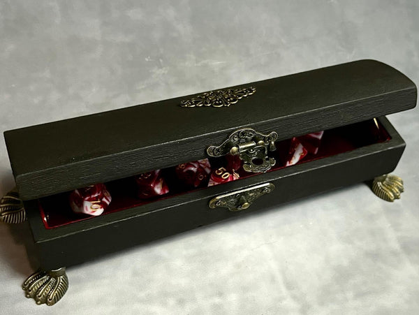 Gothic Coffin - Dice and Dice Box