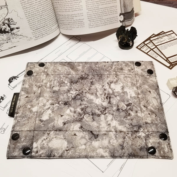 Mountain Stone Standard Rectangle Collapsible Dice Tray