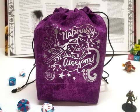 Personalized Large Dice Bag