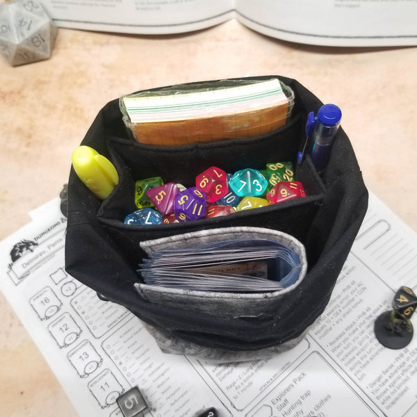 Mountain Stone Large Dice Bag with Pocket System