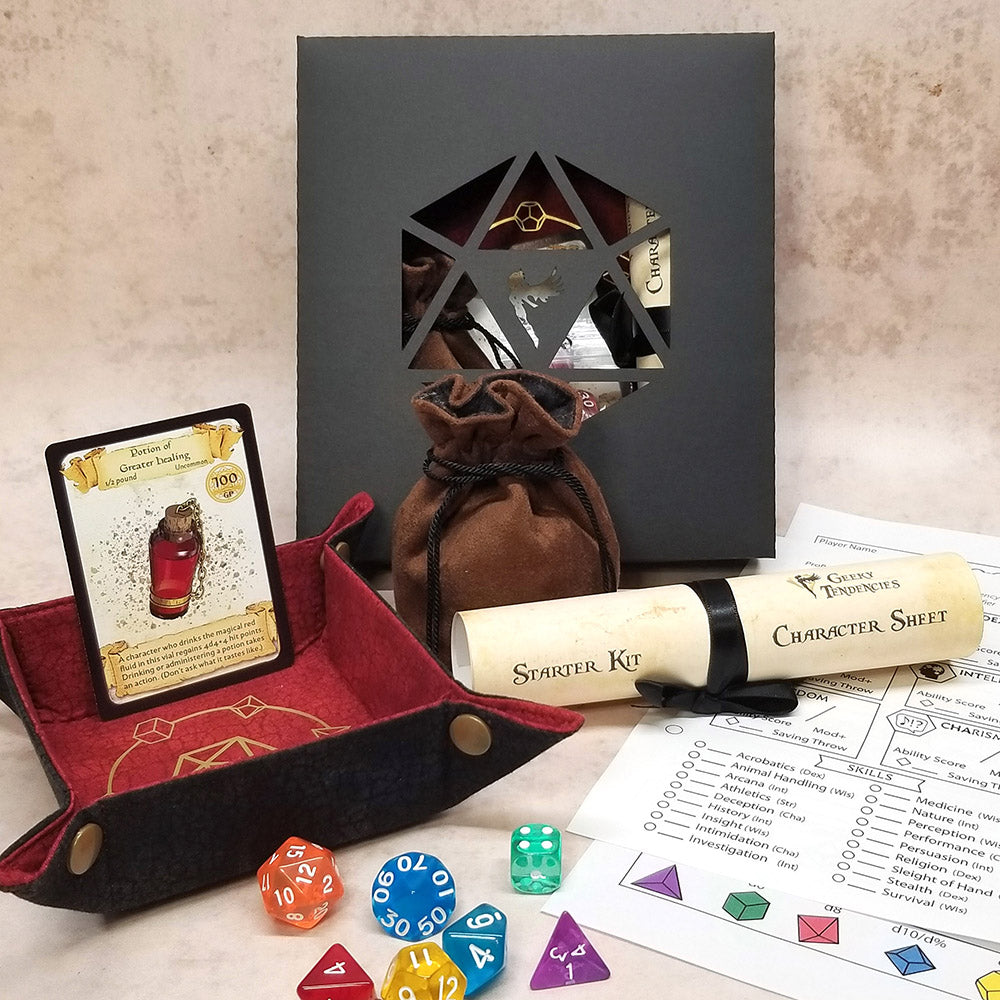 5e RPG Beginner Kit – Geeky Tendencies