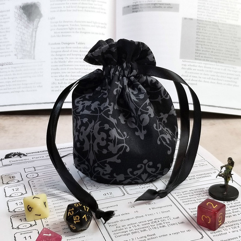 Small Gothic Dice Bag