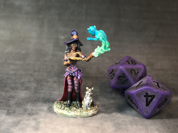 Summoning Witch with Cat