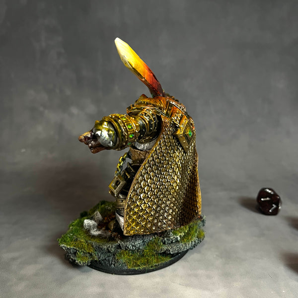 Skorg Ironskull - Fire Giant King - Handpainted ‘Huge’ Miniature