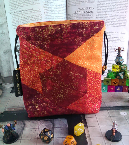 Patchwork (Pack & Go) Dice Bag Sewing Pattern